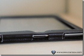 Snugg iPad 2 Case Review - charging port