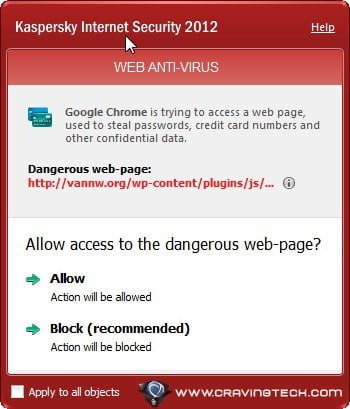 Kaspersky Web Anti Virus