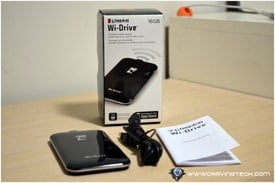 Kingston Wi-Drive Packaging Contents