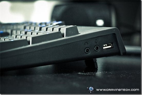 Razer BlackWidow Ultimate Stealth Edition Review - audio in