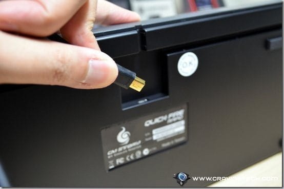 CM Storm Quick Fire Rapid detachable USB cable