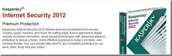 Kaspersky Internet Security 2012