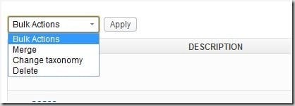 WordPress Merge tags