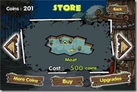 Zombie Samurai moat upgrade