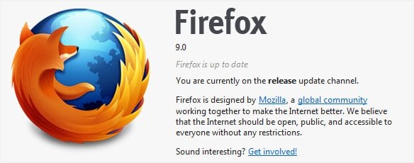 Firefox 9