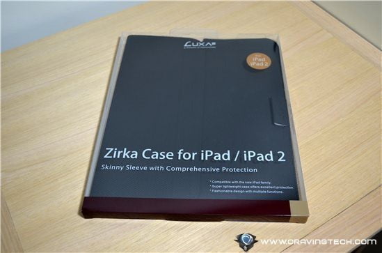 LUXA2 Zirka Case and Rimini Stand Case for iPad 2