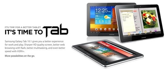 Samsung Galaxy Tab 10.1 Australia