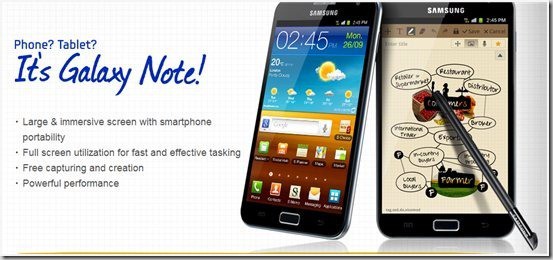 Samsung Galaxy Note 