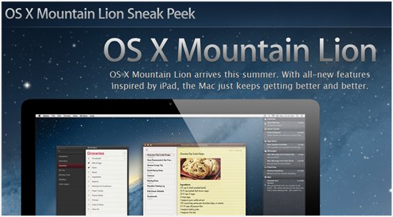 Mac OS X Mountain Lion