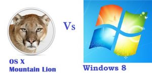 Windows 8 Vs OS X Mountain Lion