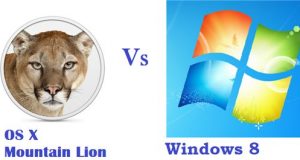 Windows 8 vs OS X Mountain Lion