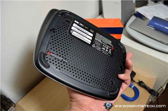 Linksys X3000 back