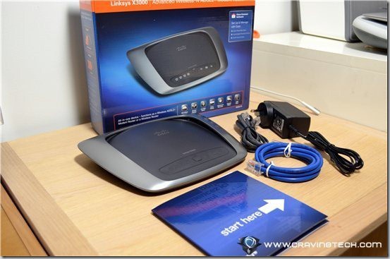 Linksys X3000 content