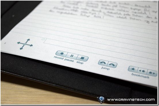 Livescribe Echo Smartpen  buttons