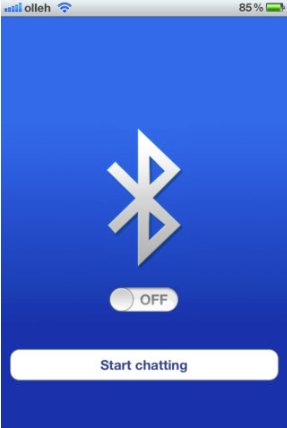 iPhone Bluetooth App