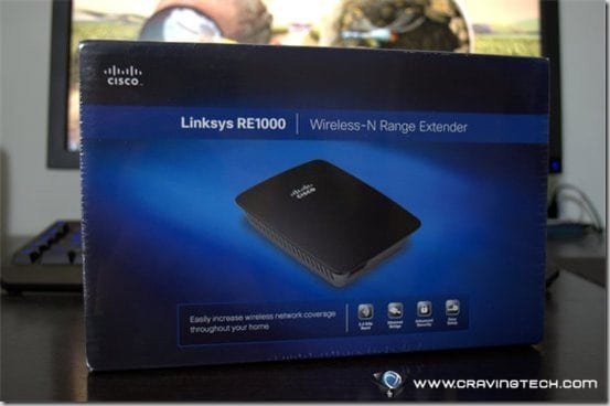 Bad wireless signal? Boost it with Linksys RE1000 Wireless Extender!