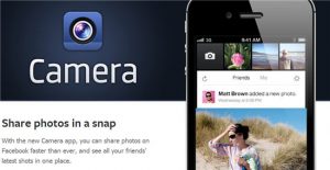 Facebook Camera app – Instagram Killer?