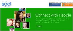 Microsoft releases Socl to the public – a Facebook rival?