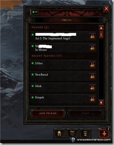 Diablo 3 Social