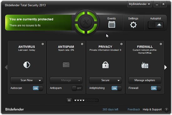 BitDefender Total Security 2013