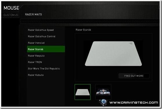 Razer Scarab calibration