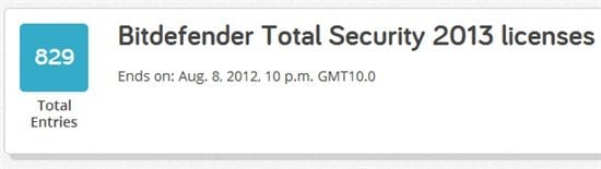 Bitdefender Total Security 2013 licenses