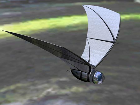 miniature bat plane