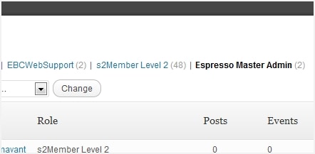 Espresso Master Admin