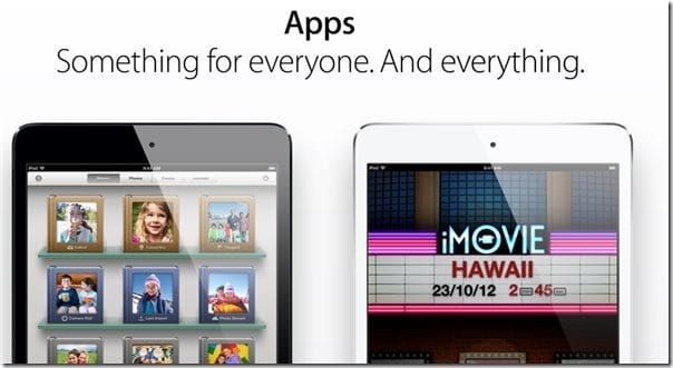 iPad mini apps