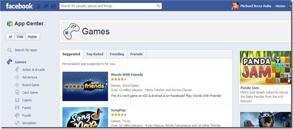 Facebook games