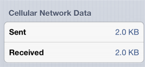 How to fix iPhone 5 high data usage (iOS 6 bug?)