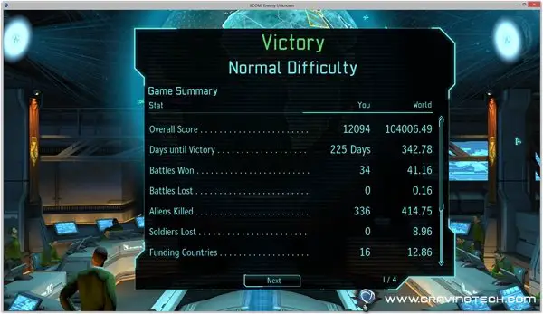 XCOM victory