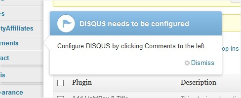 Configure DISQUS