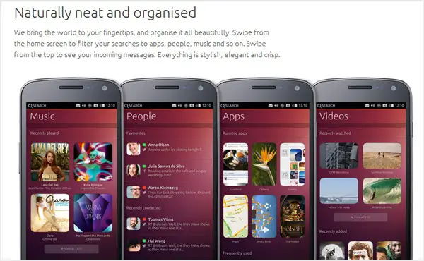 Ubuntu on smartphone