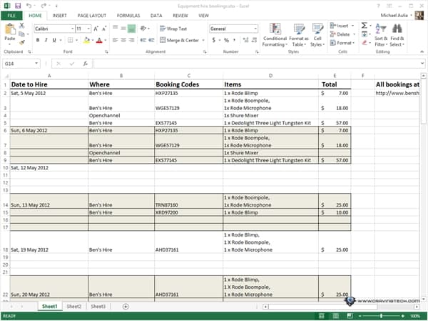 Microsoft Excel 2013