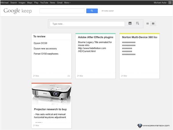 Google Keep