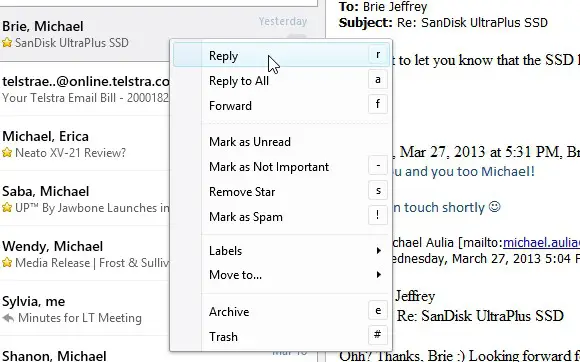 mailbird conversation view