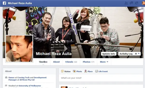 Facebook account