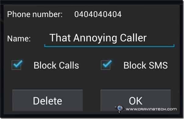 call blocking