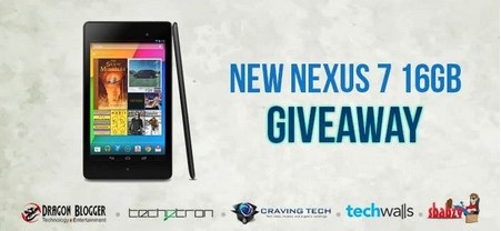 Nexus 7 giveaway