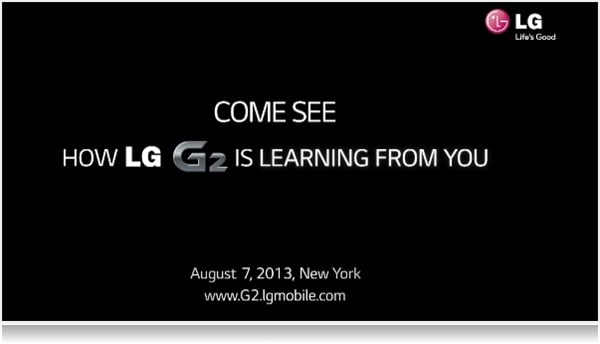 LG G2 smartphone launch event