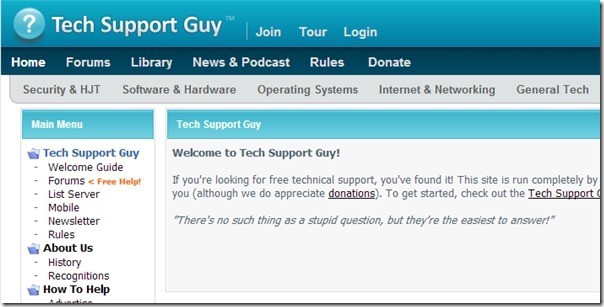 Tech SUpport