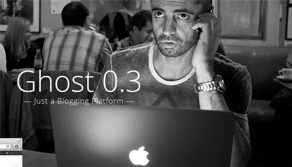 Ghost blogging platform