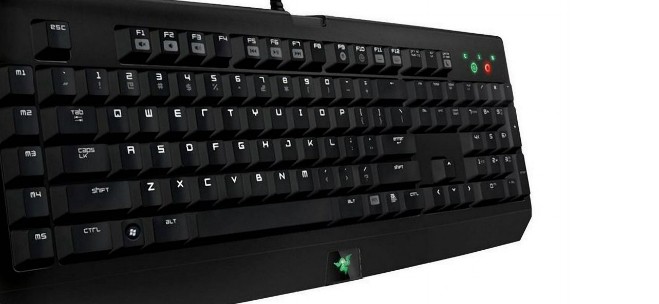 Razer BlackWidow mechanical keyboard