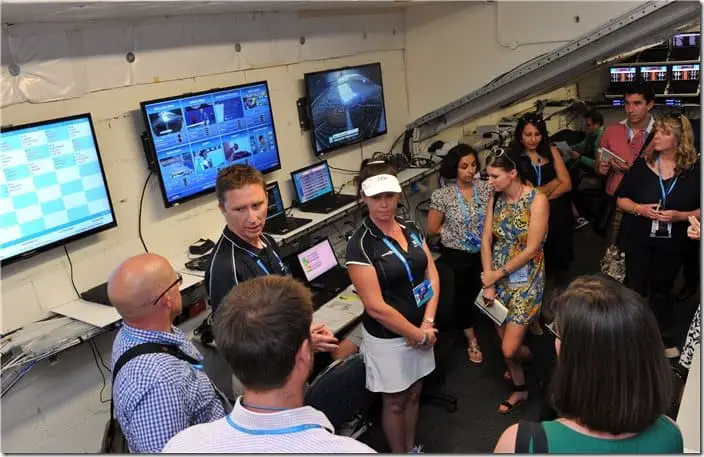 IBM Australian Open server room