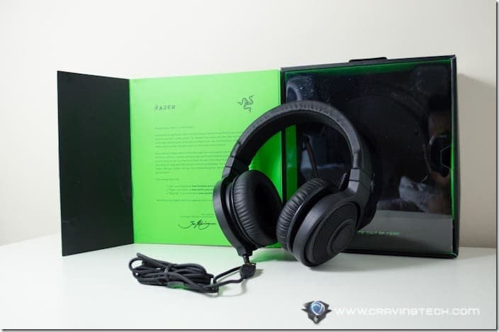 Razer Kraken 7.1 packaging