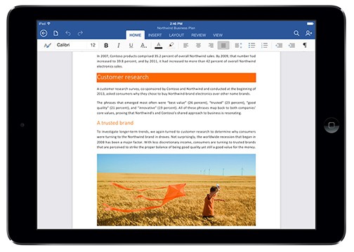 Word for iPad
