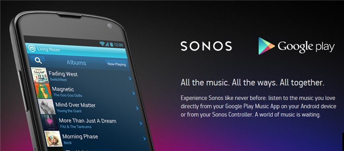 Sonos Google Play