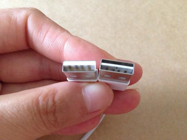 Apple Lightning reversible USB