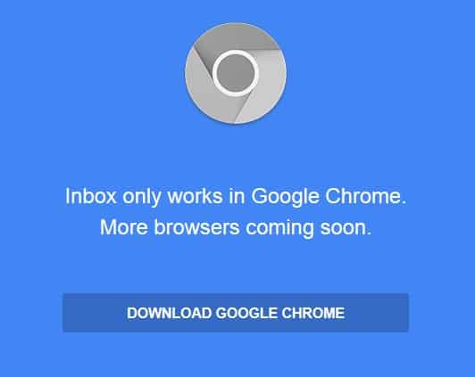 inbox on chrome only